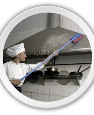 Porta Fibra con Sujetador a Mango