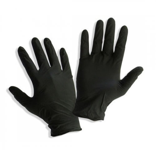 GUANTE NITRILO NEGRO